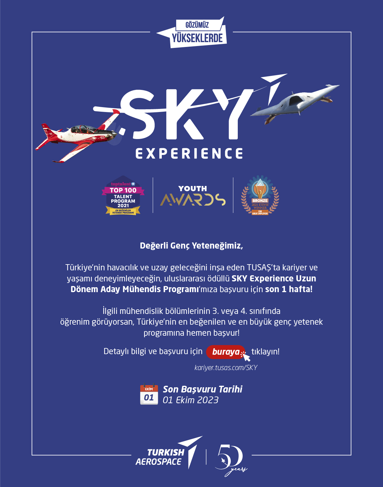 SKY Experience Long-Term Candidate Engineer Program Application Period Ends!